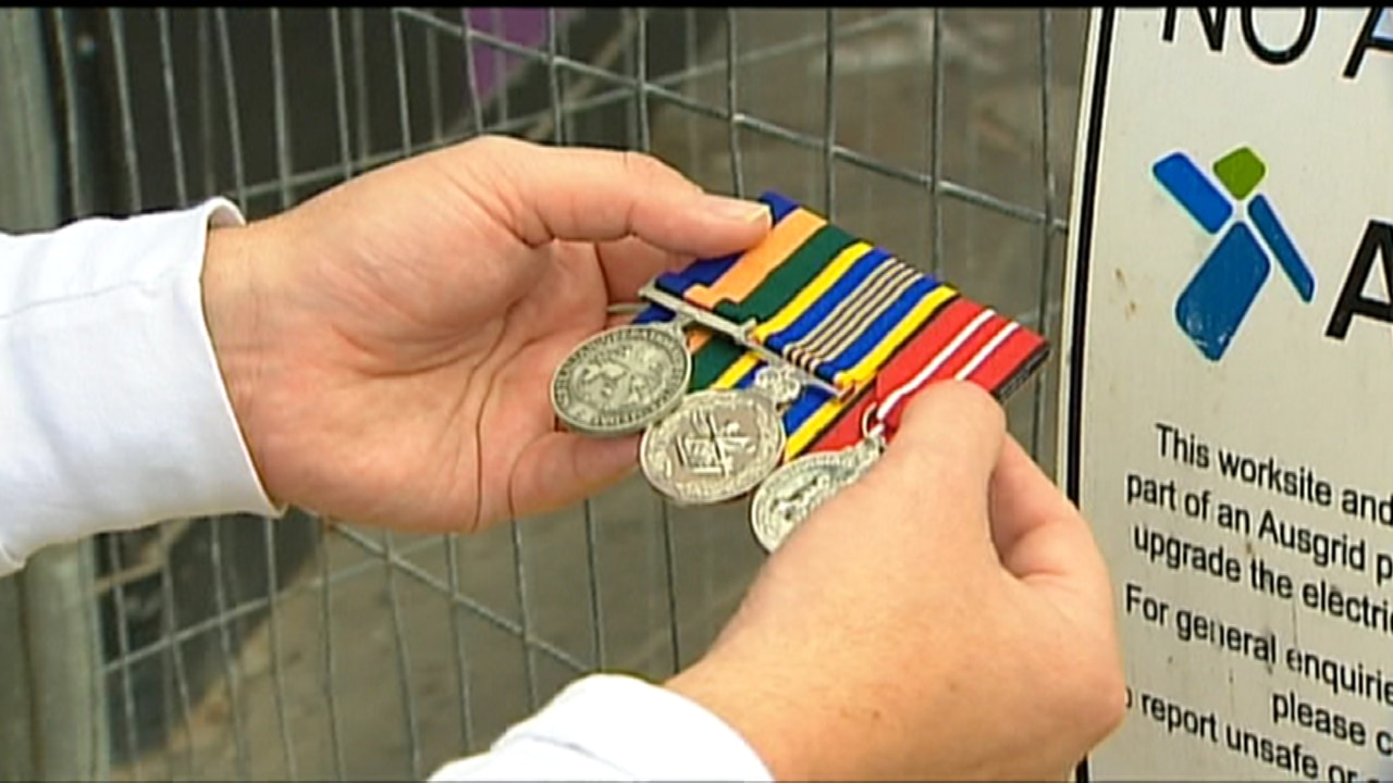 War medals discovered on ANZAC day yet to be claimed