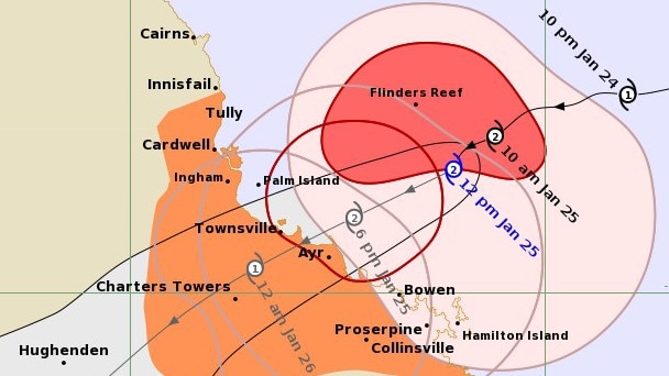 BOM update as at 12pm