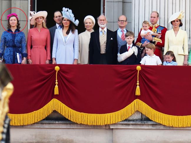 ONE TIME WEB USE ONLY - FEE APPLIES FOR REUSE - AU_1618114 - ** RIGHTS: ONLY AUSTRALIA, NEW ZEALAND ** London, UNITED KINGDOM - BGUK_1618021 - The Royal Family celebrate the Queen's official birthday at Buckingham Palace and to and from the Horseguard's Parade from Buckingham Palace Pictured: The Royal Family BACKGRID Australia 8 JUNE 2019 Phone: + 61 419 847 429 Email: sarah@backgrid.com.au