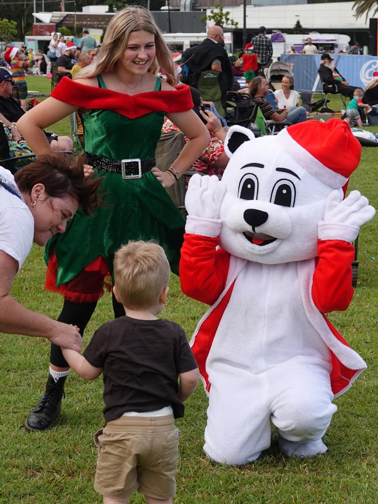 A massive crowd was on hand for the Coffs Coast Carols at Brelsford Park, Coffs Harbour on December 17, 2022. Picture: Chris Knight