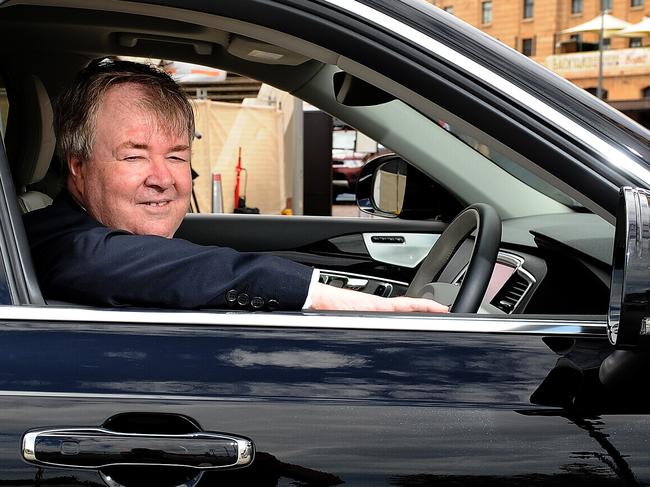 4/11/15. Volvo's XC90 showcased before driverless car trial in SA. Managing Director Volvo Car Australia, Mr Kevin McCann Pic Keryn Stevens