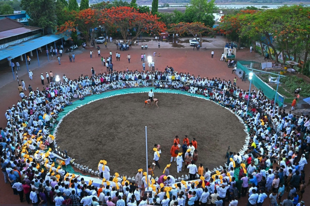 Rooted in the earth, India’s traditional mud wrestling thrives