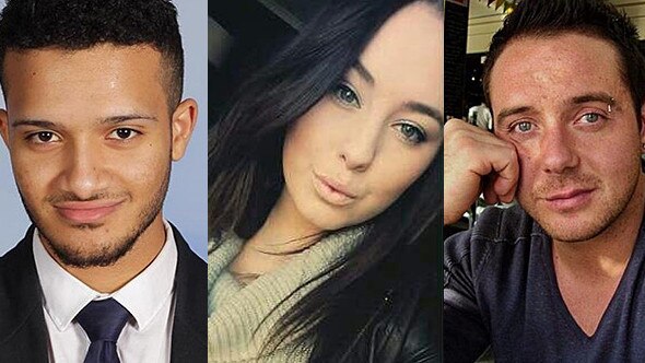 Omar Moujalled, 18, Hope Carnevali (also known as Hope Marsh), 20, and Apollo Papadopoulos, 35, were also among the victims. Photo: Facebook