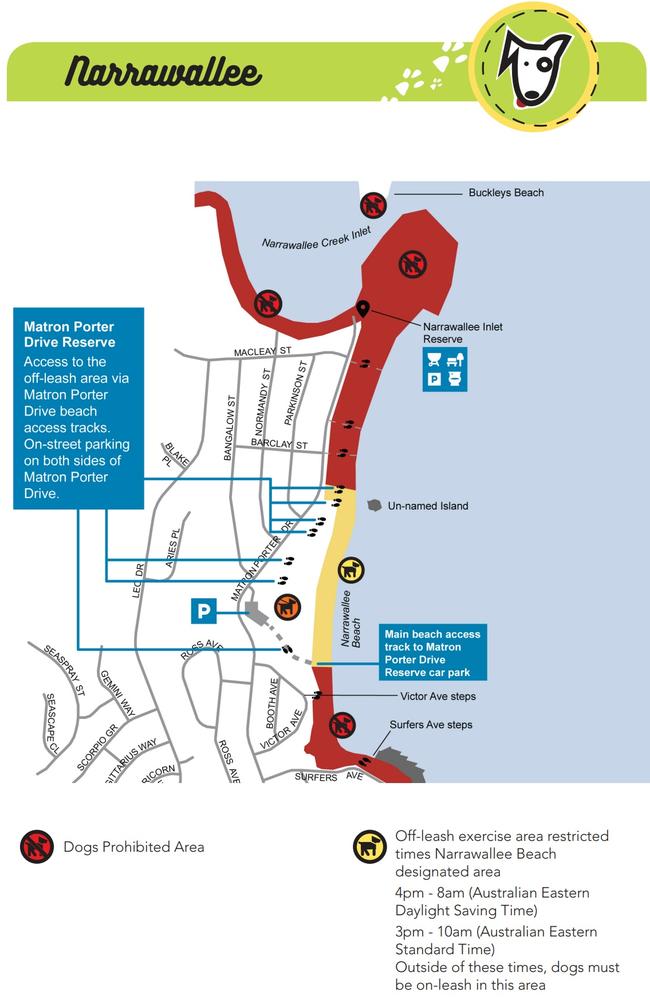 The plan will shrink the off-leash area. Picture: Shoalhaven City Council