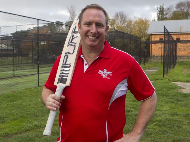 Gisborne captain Jarryd Vernon praised the courage of coach Glenn Waites. Picture: Richard Serong