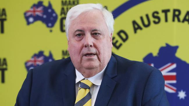 Clive Palmer may have failed to gain a seat in federal parliament but his fortunes will be boosted by royalties paid out by CITIC. Picture: Nikki Davis-Jones