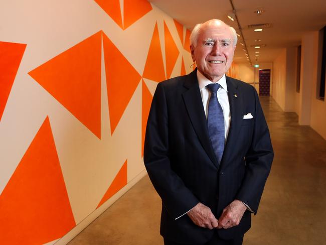 13/07/2017: Former prime minister John Howard before speaking on US President Donald Trump in Sydney, hosted by the United States Studies Centre.Pic by James Croucher