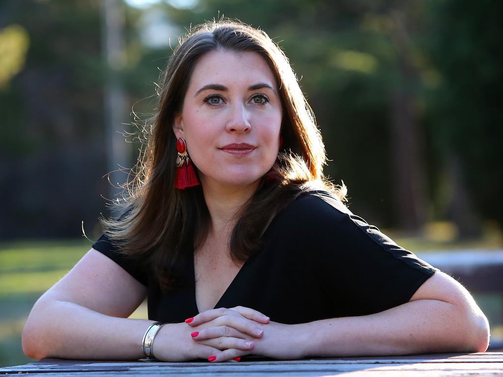 News Corp political editor Annika Smethurst was raided by the federal police. Picture: Kym Smith