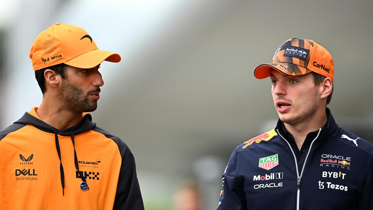 Ricciardo and Verstappen are back together. Photo by Clive Mason/Getty Images