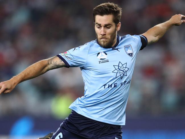 Sydney FC midfielder Josh Brillante is off contract. Picture: AAP 