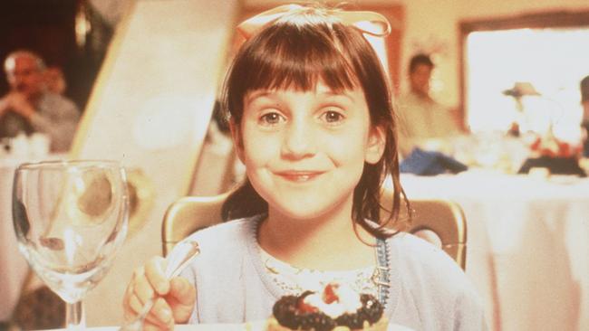 Mara Wilson, pictured here in Matilda, features in the fascinating documentary Showbiz Kids.