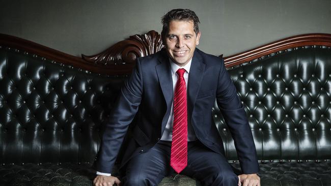 17/03/2019: Ryan Park, Labor Member for Keira and NSW Shadow Treasurer, at State Parliament on Sunday morning. Hollie Adams/The Australian