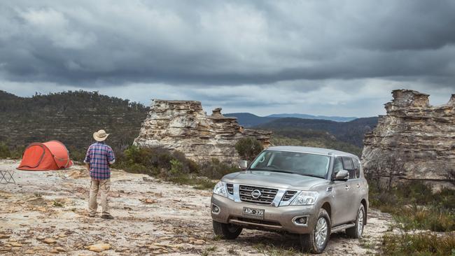 How’s the serenity? The Nissan Patrol at the Lost City outside of Lithgow, NSW.