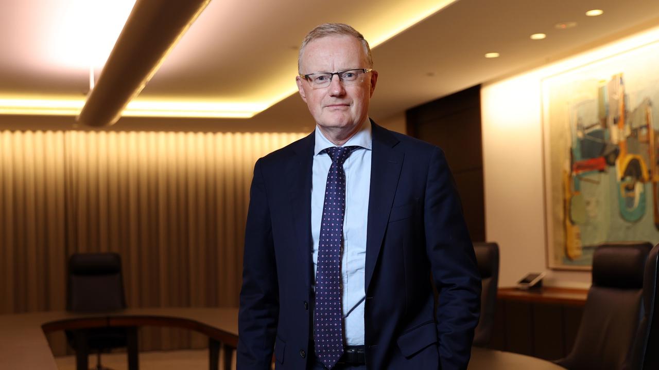 Reserve Bank of Australia governor Philip Lowe. Picture: Richard Dobson