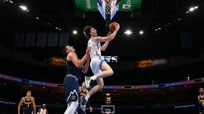 Josh Giddey has caught the attention of plenty of American basketball fans. Photo by Zach Beeker/NBAE via Getty Images