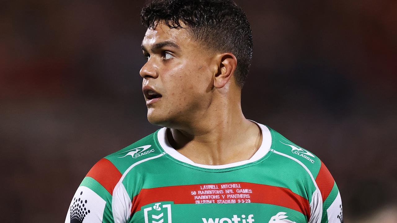 Fans have been urged to lay off Latrell Mitchell. Picture: Cameron Spencer/Getty Images