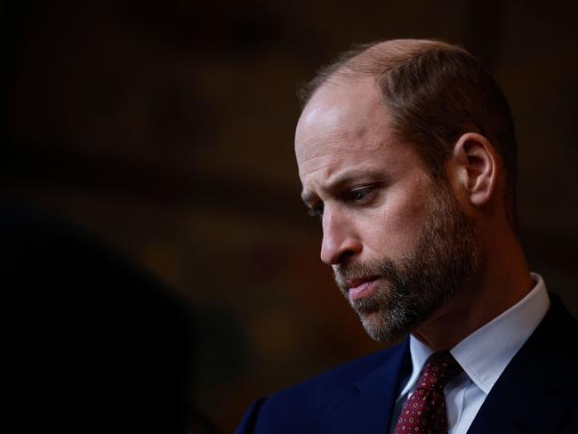 Prince William says 2024 was the hardest year of his life. Picture: AFP