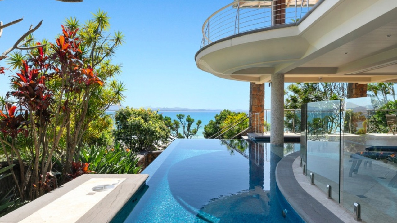 The Byron Bay mansion Zac Efron is reportedly renting. Picture: LJ Hooker Aynu
