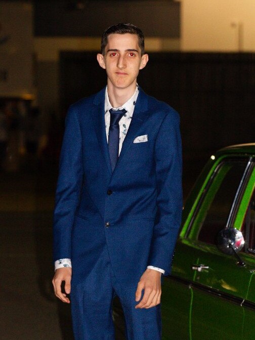 Aiden Akeroyd at the 2023 Bundaberg State High School Formal.