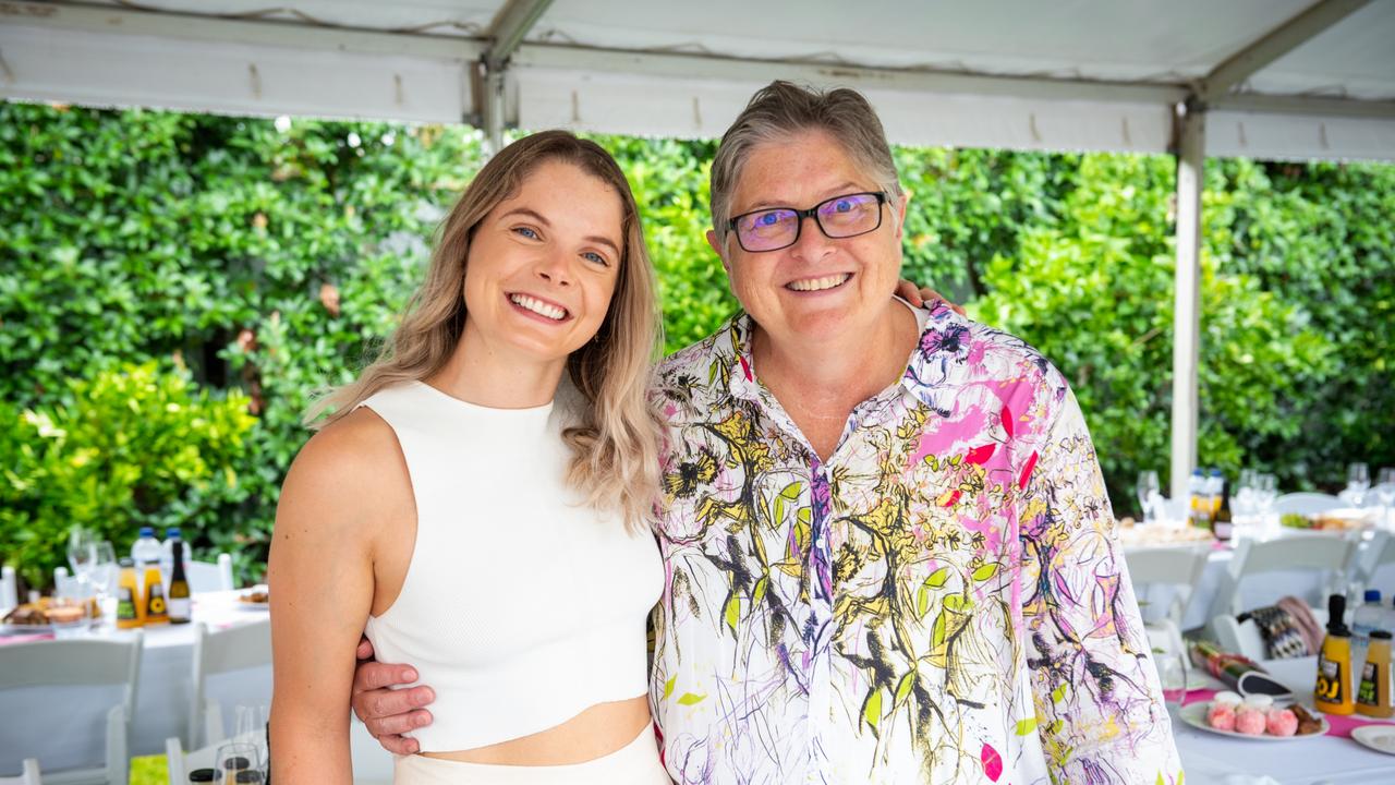 Glennie Nottle and Stacy Nottle at the Book Launch by Stacy Nottle and Brunch.