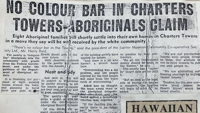 Jupiter Mosman Housing Company. “Overcrowding is a big problem, and the people selected for the first houses will come from the worst cases of overcrowding,” Mr Harry Reid told the Northern Miner. “We are alleviating our housing shortage by buying vacant houses”.