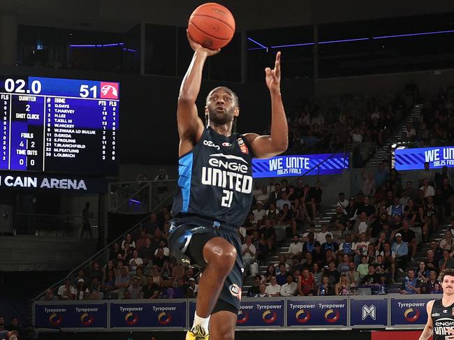 Ian Clark has produced a scoring masterclass for Melbourne United in the NBL finals. Picture: Getty Images