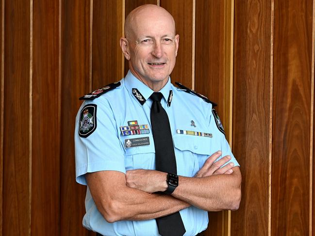 New Queensland Police Commissioner Steve Gollschewski. Picture: NCA NewsWIRE / John Gass