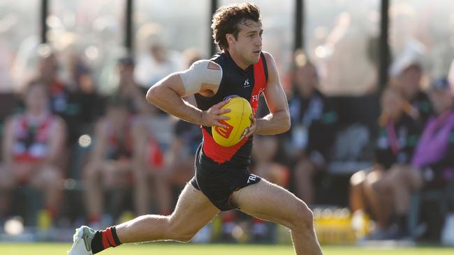 Andrew McGrath had 25 disposals for the Bombers. Picture: Getty Images