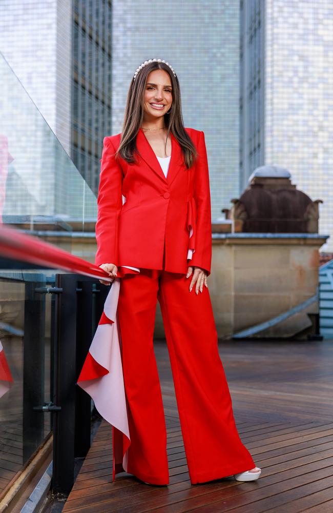 Jacinta Gee at the TAB Everest Women's Breakfast 2024, Cafe Sydney, Customs House, on October 14. Picture: Justin Lloyd.