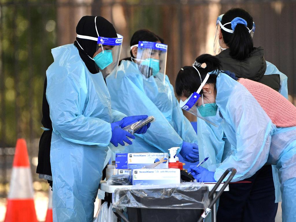 The lockdown in Greater Sydney has been extended by four weeks and is now expected to be in place until at least August 28. Picture: Saeed Khan/AFP