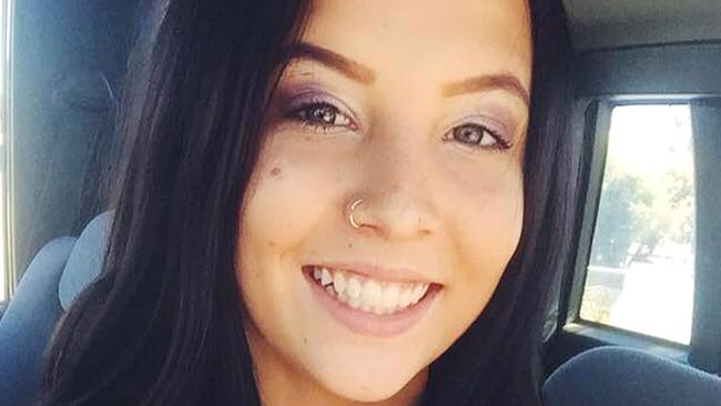 Chloe Jade Mason also known as "CJ" who was allegedly chased and shot by two men in a suburban street in Caboolture.