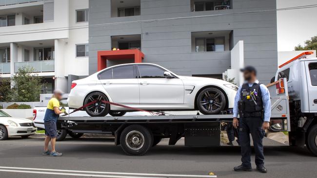 More than 100 AFP investigators, forensic specialists and partnering agency members took part in raids across Sydney. Source: Australian Federal Police