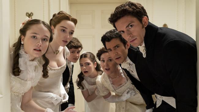 Given that Quinn’s series of novels focuses on the eight Bridgerton siblings, is it possible this handsome, high-end melodrama will be with us for years to come? Picture: Liam Daniel/Netflix