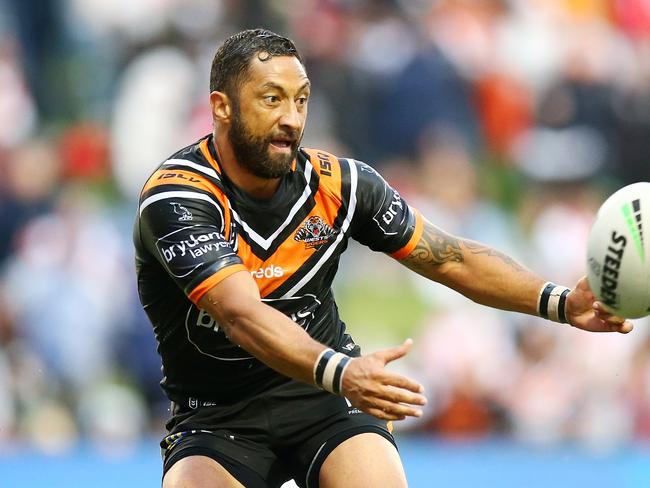 BENJI MARSHALL 2020 NRL Round 01 - St. George Illawarra Dragons v Wests Tigers, WIN Stadium, 2020-03-15. Digital image by Mark Nolan � NRL Photos