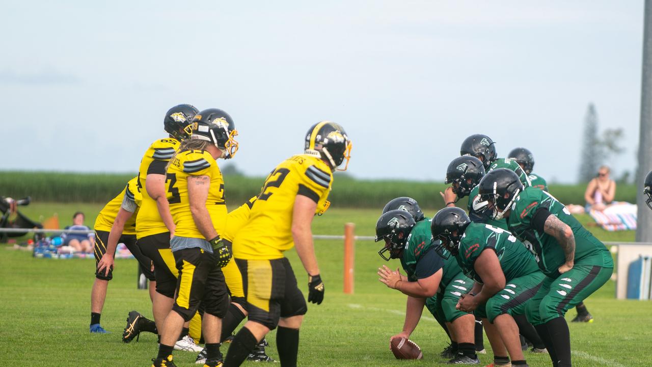 Rockhampton Wolverines vs Cairns Falcons at West Tiger Park Walkerston. Saturday 20 January 2024 Picture:Michaela Harlow