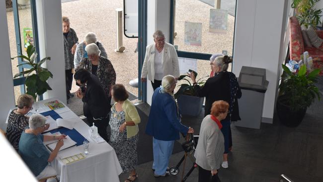 Busloads of war widows from all over the state were excited to attend the Gympie luncheon.