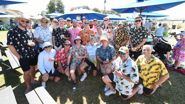 Yarra Valley Cup 2024. Ethan Frawley, Jak Bartlett and the Mernda Cricket Club team. Picture: David Smith