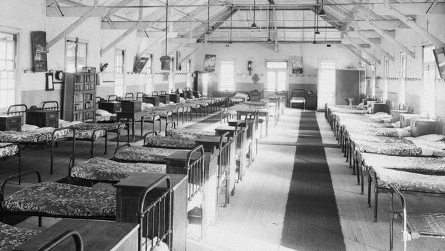 A dormitory at Mount Penang Training School for Boys. Picture: supplied