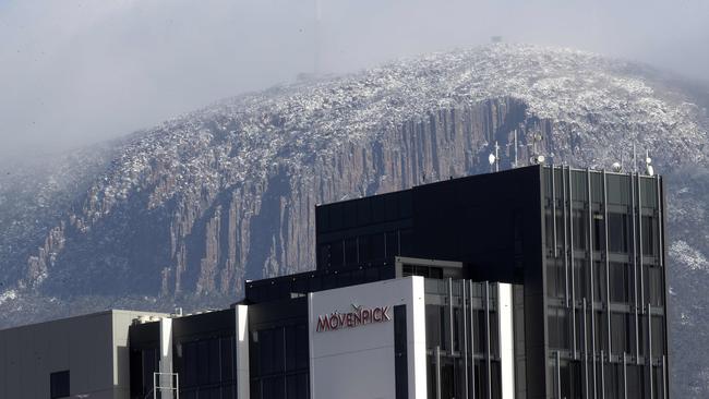 Mount Wellington/ Kunanyi, Hobart. Picture: Chris Kidd