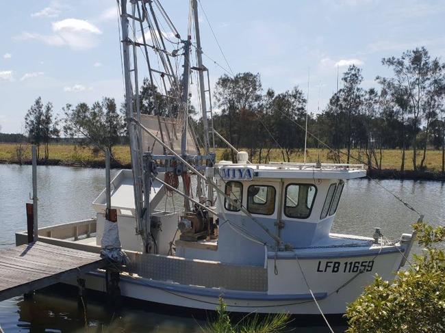 The fishing boat of local Clarence fisherman Bruce Clarke has been left tied up as he has been unable to work since February.