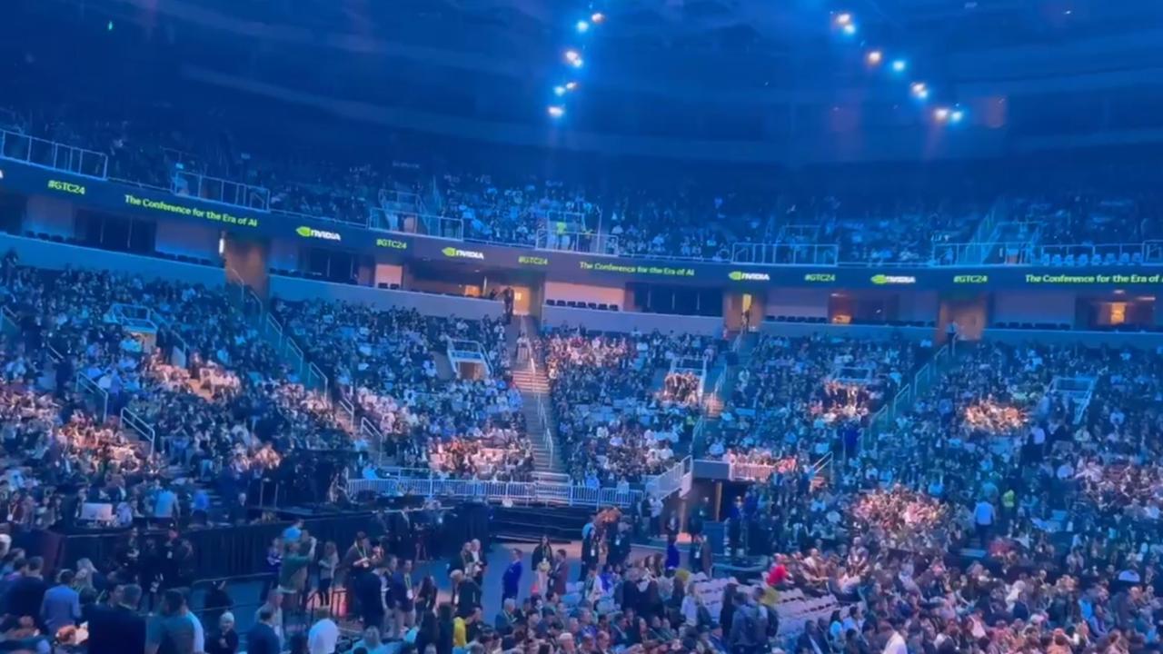 Is that a rock concert? Nope it’s a bunch of tech nerds. Picture: Twitter