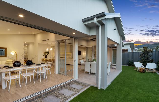 Elderton Homes’ Clara 28 is on display at North Macquarie.