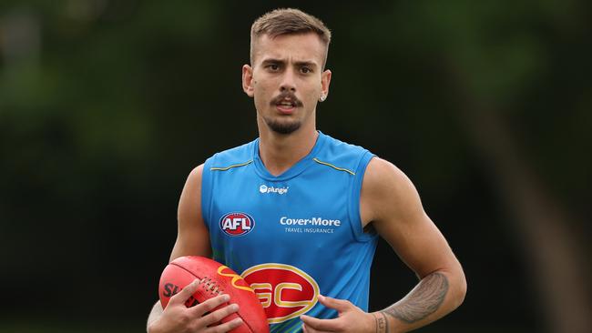 Joel Jeffrey is about to play his third game for the season. Picture: Chris Hyde/AFL Photos/via Getty Images