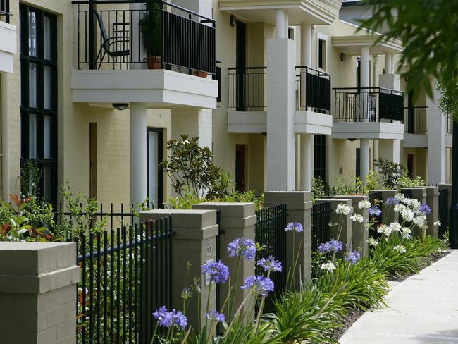 Landcom's Park Central Estate in Campbelltown is a highly sought after suburb despite being surrounded by other suburbs with detached homes on bigger blocks. 