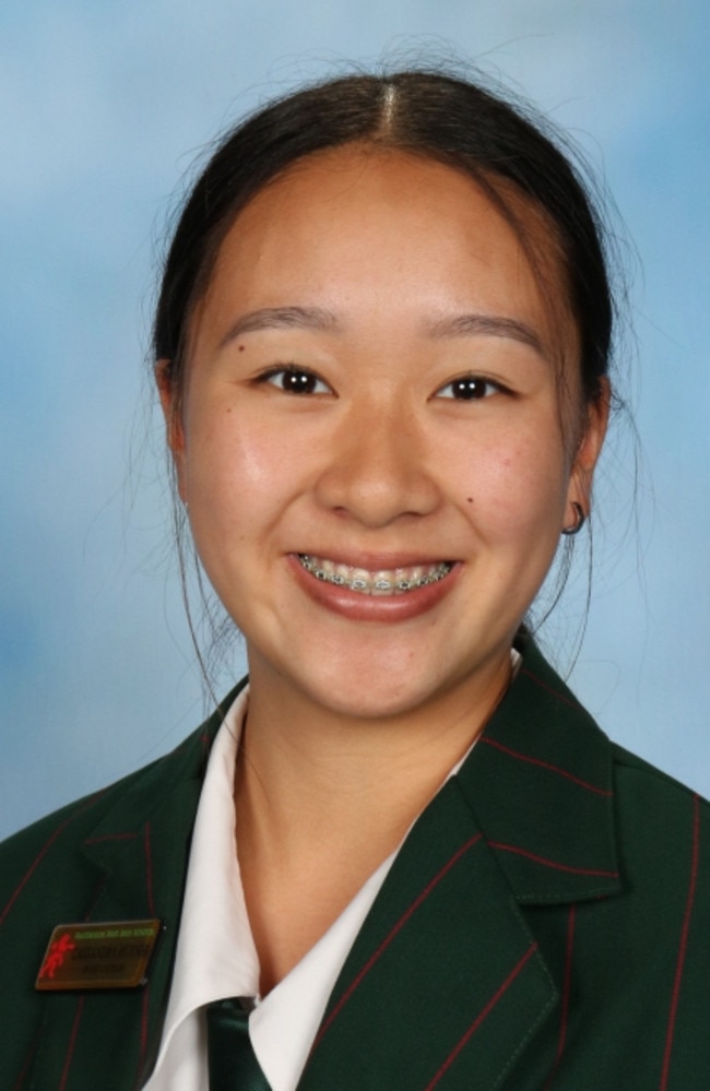 Cassandra Huynh, MacGregor State High School, sport captain.