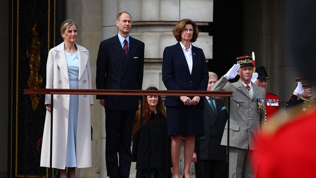 Sophie and husband Edward represented King Charles III as he continues receiving cancer treatment. Picture: Getty Images