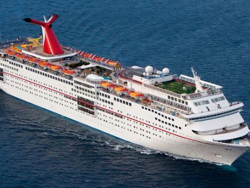 A woman reportedly fell overboard from the Carnival Ecstasy on a trip from Nassau, Bahamas to Cha