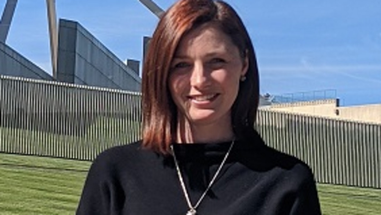Monash University Accident Research Centre and lead researcher Zoe Thomas. Picture: Supplied