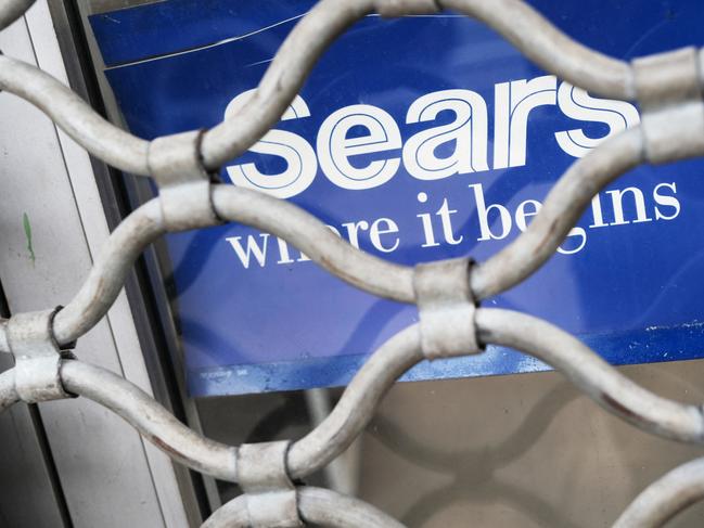 Sears stores have been closing but a handful still – somehow – remain open. Picture: Spencer Platt/Getty Images via AFP