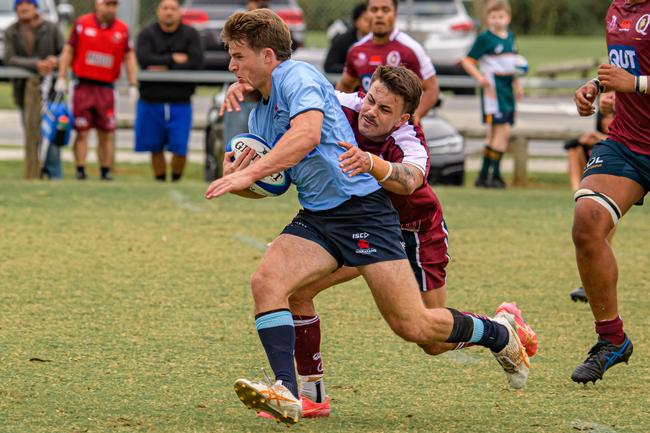 Super Rugby Under-19s action between the Reds and Waratahs. Picture credit: James Auclair.